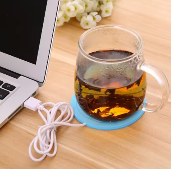 USB Cartoon Cup Warmer – Keep Your Drinks Warm in Style ☕💻