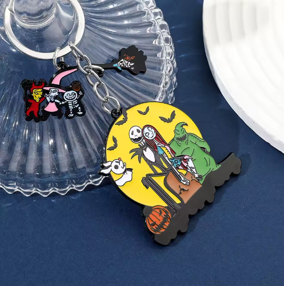 Nightmare Before Christmas Keychain Set