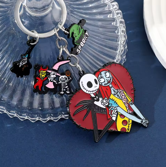 Nightmare Before Christmas Keychain Set