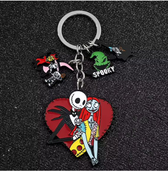 Nightmare Before Christmas Keychain Set