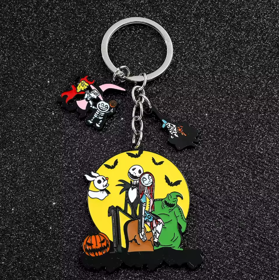 Nightmare Before Christmas Keychain Set