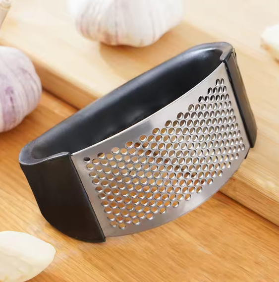 Stainless Steel Garlic Press Crusher Gadget