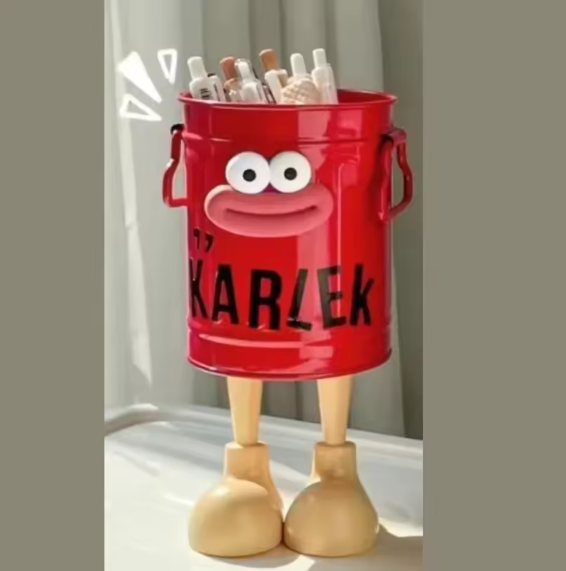 1 Pcs Funny Cartoon Pen Holder – Cute Desk Organizer